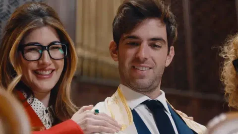 Jackie Sandler and Jonah Feingold in "31 Candles"