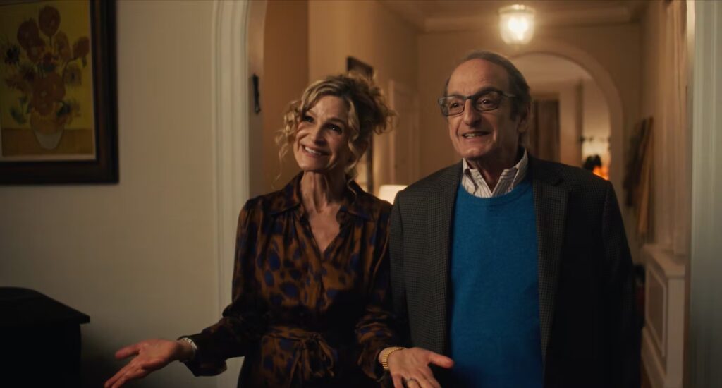 Kyra Sedgwick and David Paymer portray David's parents