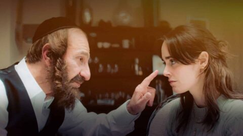 Hadas Yaron and Sasson Gabai in "Kugel" (Courtesy of Izzy).