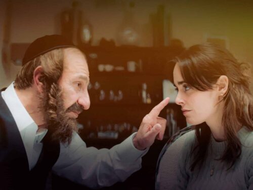 Hadas Yaron and Sasson Gabai in "Kugel" (Courtesy of Izzy).