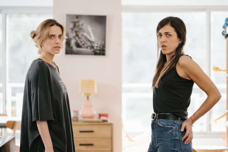 Rotem Sela and Naomi Levov give deliver jaw-dropping performances in "Bloody Murray" (Chai Flicks)