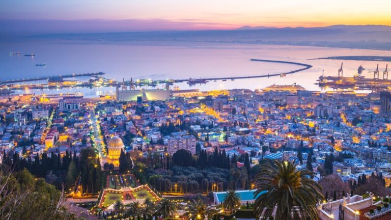 The skyline of Haifa. Photo by Richie Chan via Shutterstock.com