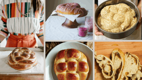 Challah Images from (Molly Yeh, Smitten Kitchen, and Jamie Geller)