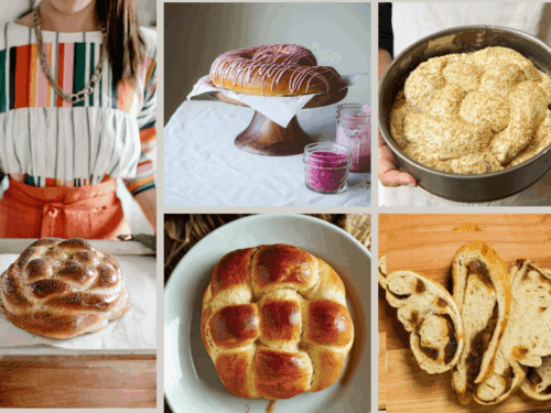 Challah Images from (Molly Yeh, Smitten Kitchen, and Jamie Geller)