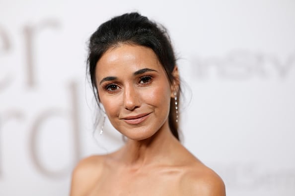 BEL AIR, CALIFORNIA - OCTOBER 24: Emmanuelle Chriqui attends the InStyle Imagemaker Awards at Private Residence on October 24, 2024 in Bel Air, California. (Photo by Frazer Harrison/Getty Images)