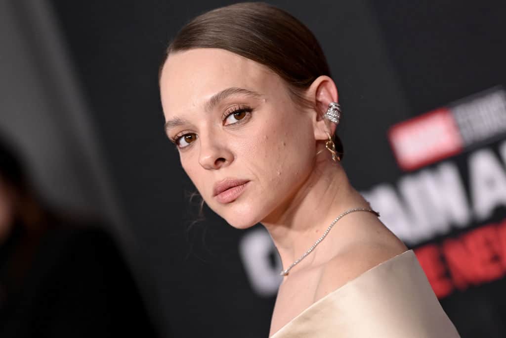 HOLLYWOOD, CALIFORNIA - FEBRUARY 11: Shira Haas attends the World Premiere of Marvel Studios' "Captain America: Brave New World" at TCL Chinese Theatre on February 11, 2025 in Hollywood, California. (Photo by Axelle/Bauer-Griffin/FilmMagic)