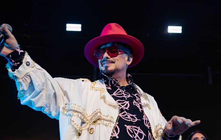 HENLEY-ON-THAMES, ENGLAND - JULY 08: Boy George performs on stage during Henley Festival 2026 at Mill Meadows on July 08, 2026 in Henley-on-Thames, England. (Photo by Ki Price/WireImage)