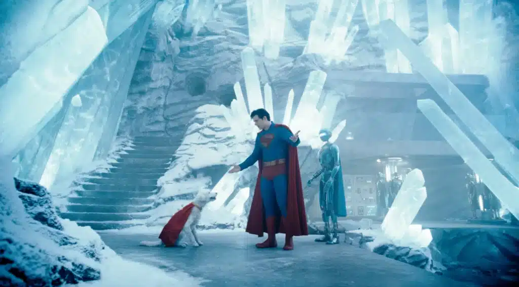 David Corenswet in “Superman”