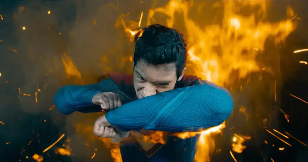David Corenswet in “Superman”