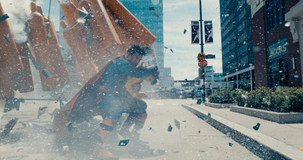 David Corenswet in “Superman”