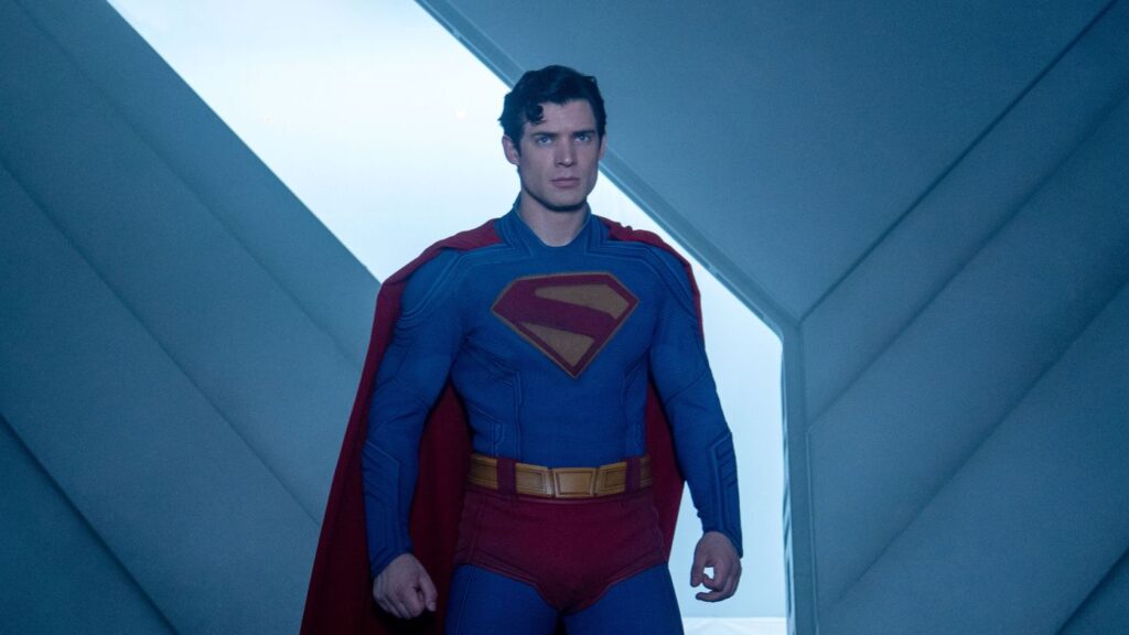 David Corenswet in “Superman”