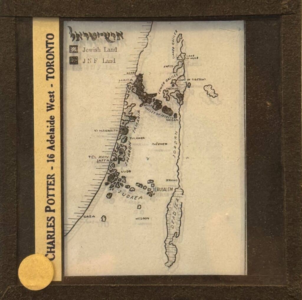 What the 1945 JNF map reveals about the Israel partition plan