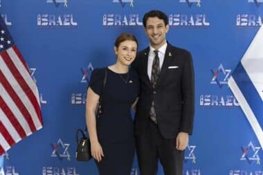 Yaron Lischinsky and Sarah Milgrim, staff at the Israeli Embassy in Washington DC who were shot and killed in the capital. May 21, 2025