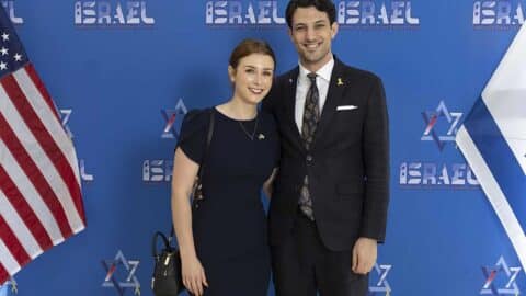 Yaron Lischinsky and Sarah Milgrim, staff at the Israeli Embassy in Washington DC who were shot and killed in the capital. May 21, 2025