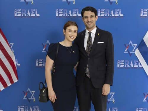 Yaron Lischinsky and Sarah Milgrim, staff at the Israeli Embassy in Washington DC who were shot and killed in the capital. May 21, 2025