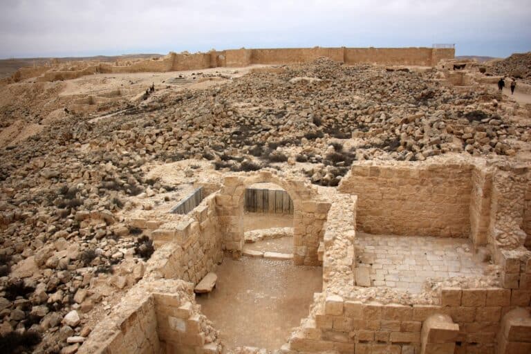 Avdat Desert City on the Incense Route. Photo by Shimon Bar via Shutterstock.com
