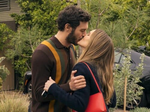 Adam Brody and Kristen Bell in "Nobody Wants This"