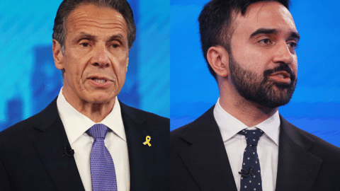 NYC Mayoral candidates Andrew Cuomo and Zohran Mamdani.