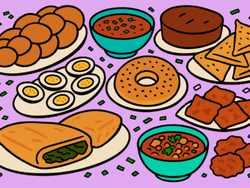 Yom Kippur break fast foods
