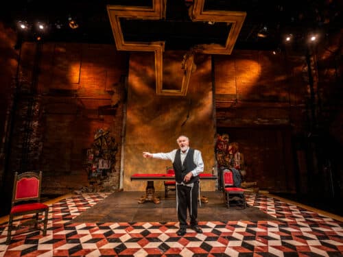 Saul Rubinek in "Playing Shylock" (Dahlia Katz)