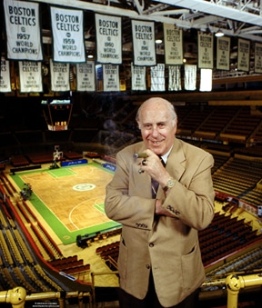 Red Auerbach (Wikimedia Commons)