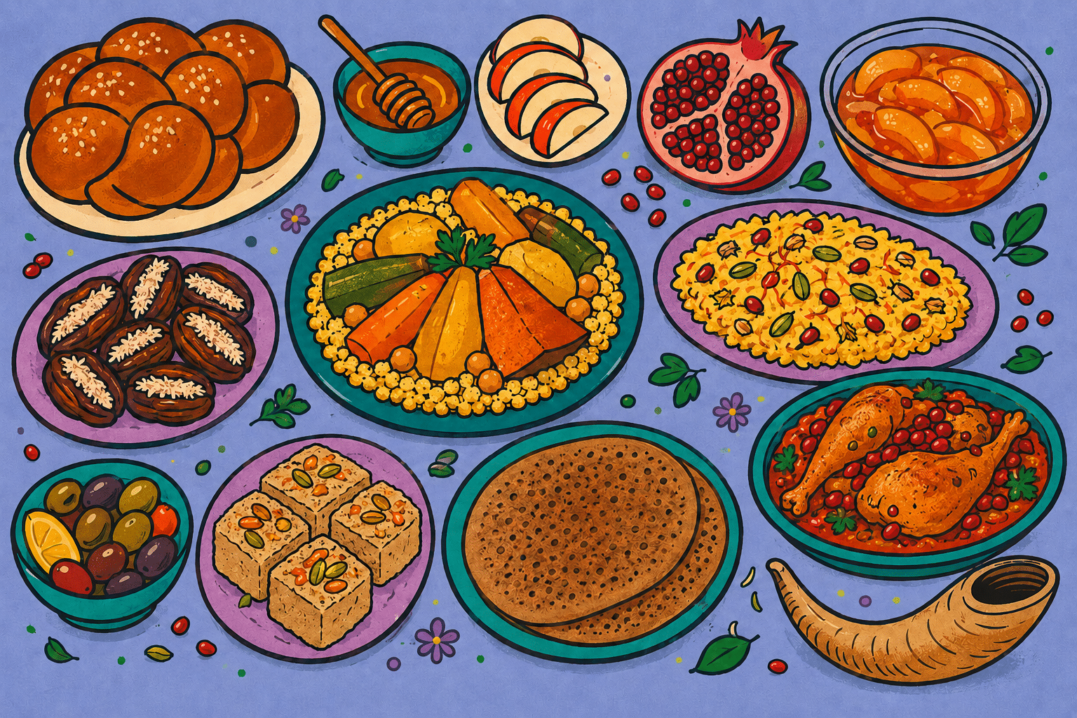 Beyond Apples And Honey Rosh Hashanah Traditions Foods From Around beyond-apples-and-honey-rosh-hashanah-traditions-foods-from-around