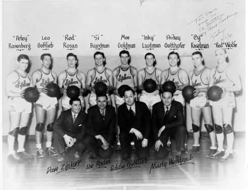 SPHAs team portrait, 1940 (Special Collections Research Center, Temple University Libraries)