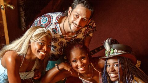 Southern Avenue members Tierinii Jackson Ori Naftaly, Tikyra Jackson, and Ava Jackson (Rory Doyle)