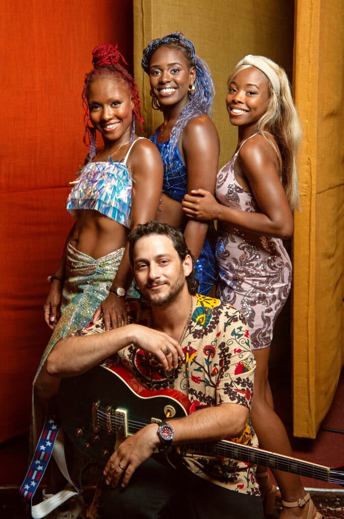 Southern Avenue members Tierinii Jackson Ori Naftaly, Tikyra Jackson, and Ava Jackson (Rory Doyle)