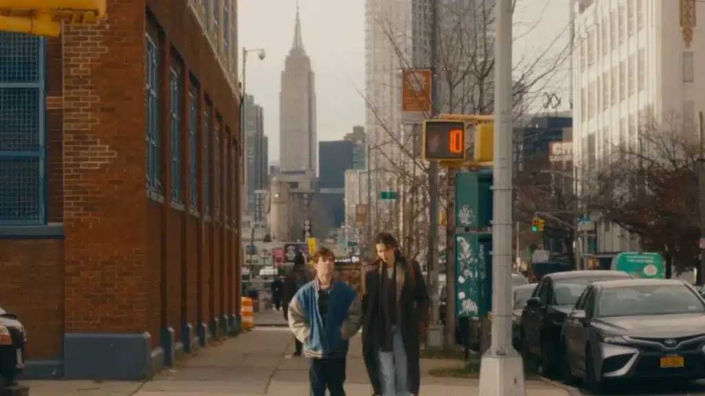 Jonah Feingold and Sarah Coffey in "31 Candles"