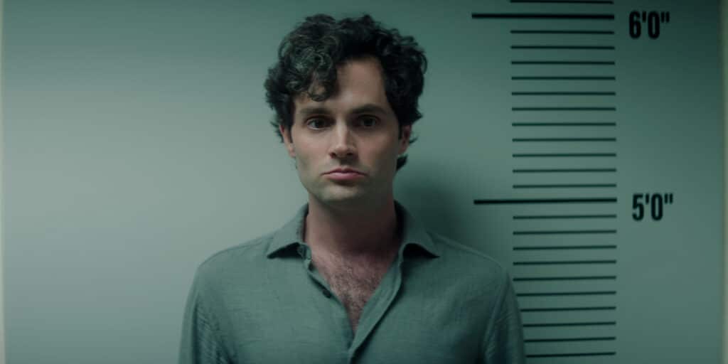 Penn Badgley as Joe Goldberg in episode 506 of "You." (Netflix)