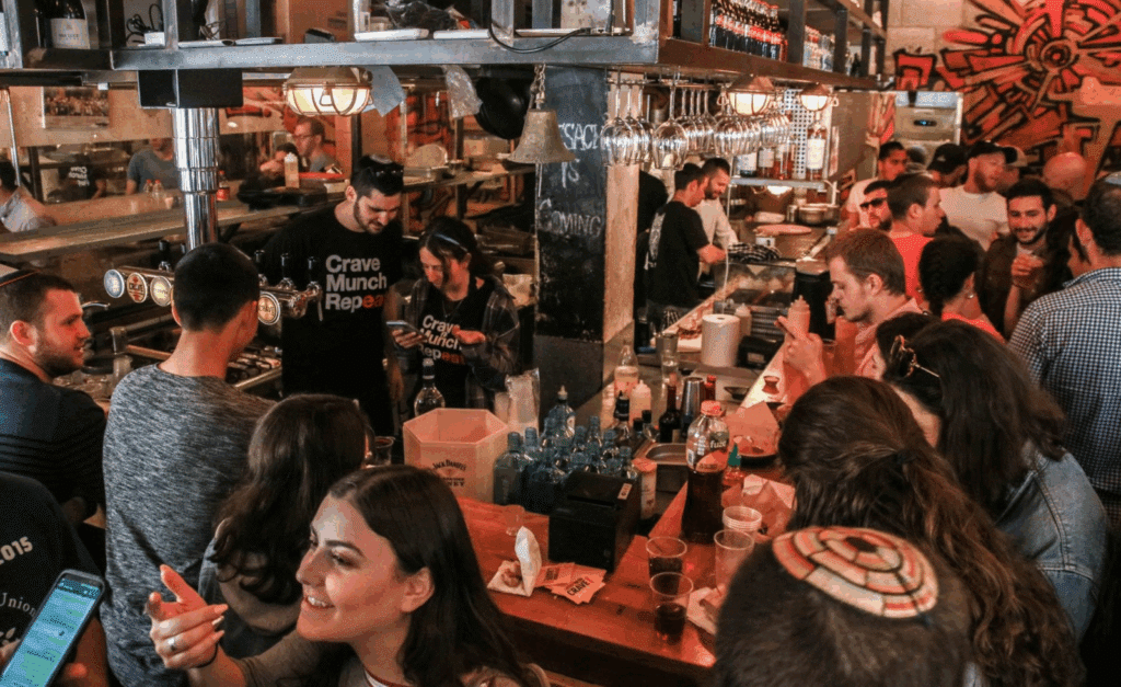 Crave Gourmet Street Food is one of the hottest restaurants in Jerusalem. Photo via Facebook