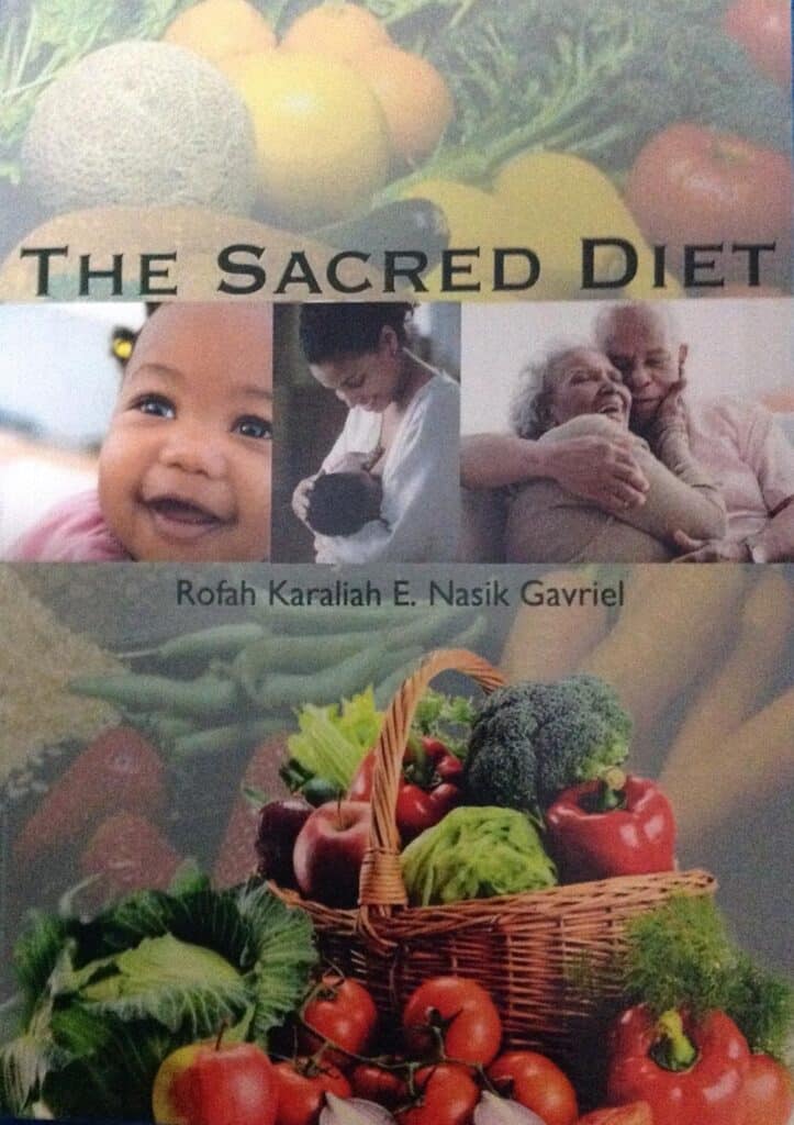 A vegan cookbook by one of the Hebrew Israelites’ pioneers. Photo by Matthew Allen