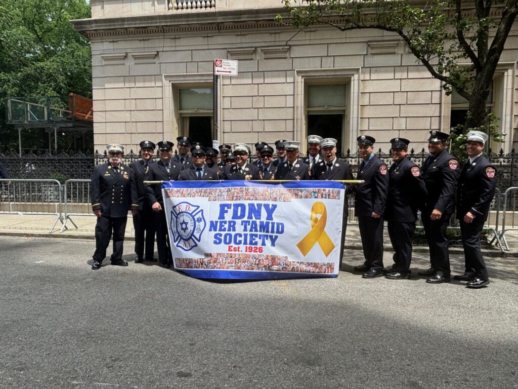 Ner Tamid at the 2024 Salute to Israel Day Parade (courtesy)